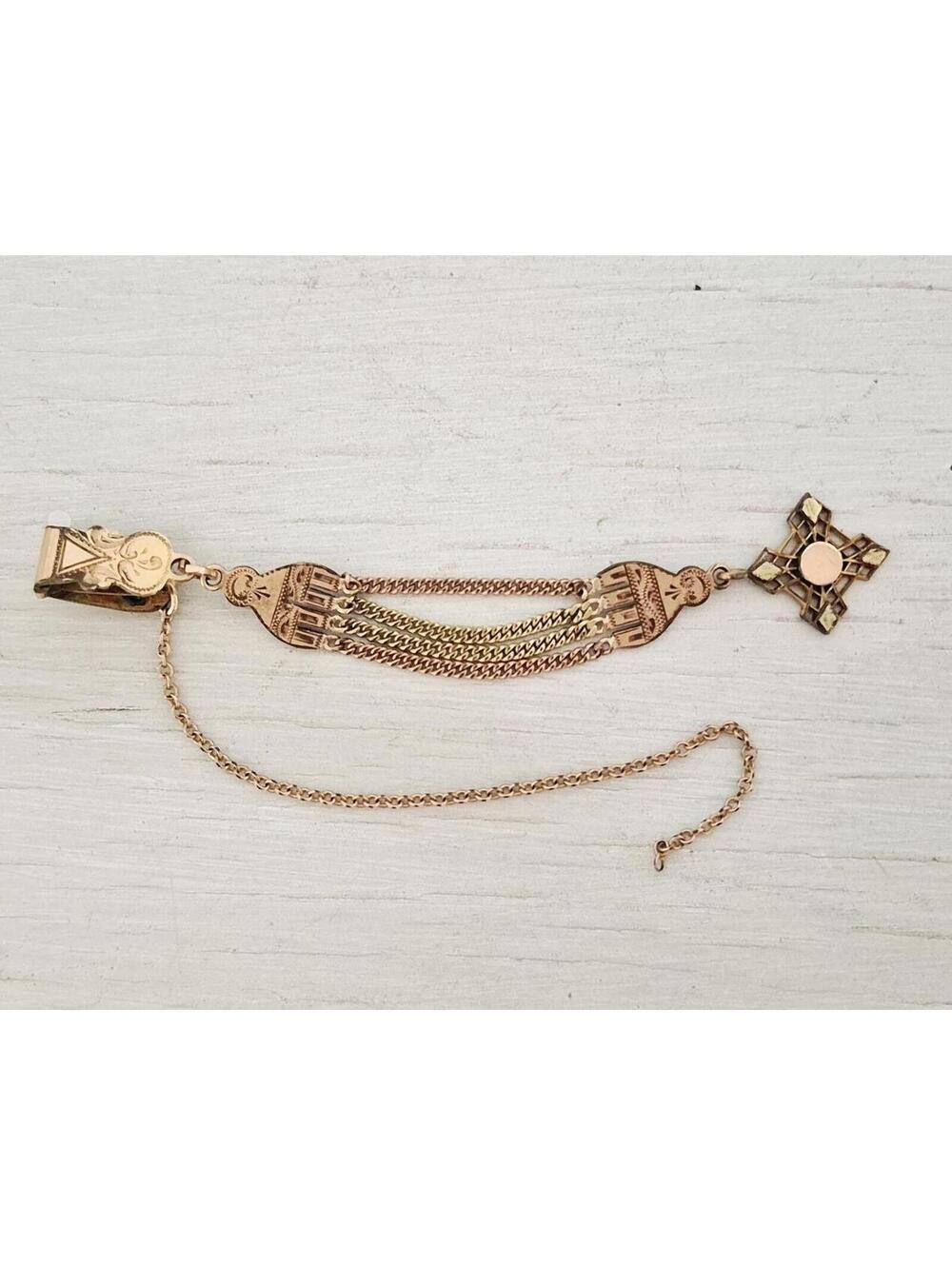 Vintage Gold Filled Victorian Watch Fob